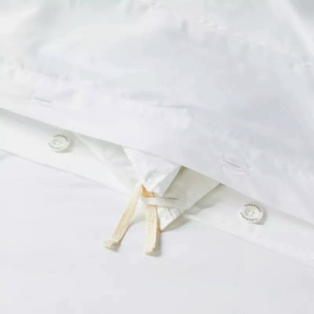 Luxe Embroidered Border Duvet Cover and Sham Set - Picture 6 of 6